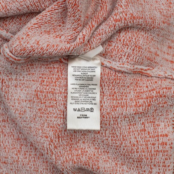 Free People Lenox Tunic Sweater Small Carrot Cake Oversized Ribbed Soft Knit - Picture 6 of 9